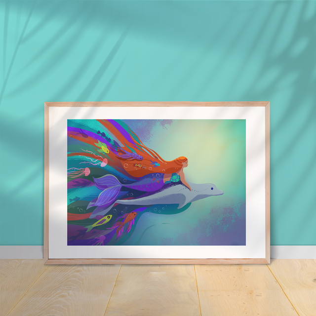 Print Déesse de l'Océan