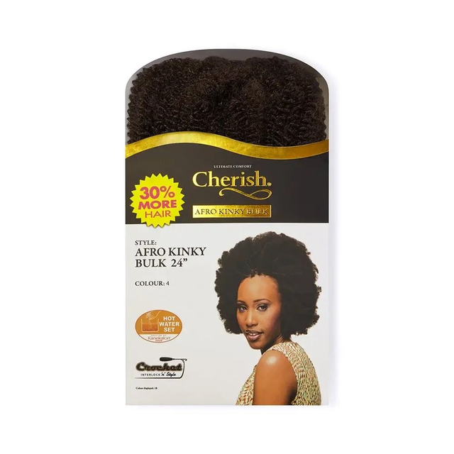 Cherish Bulk - Afro Kinky 24 ( Color: 4 )