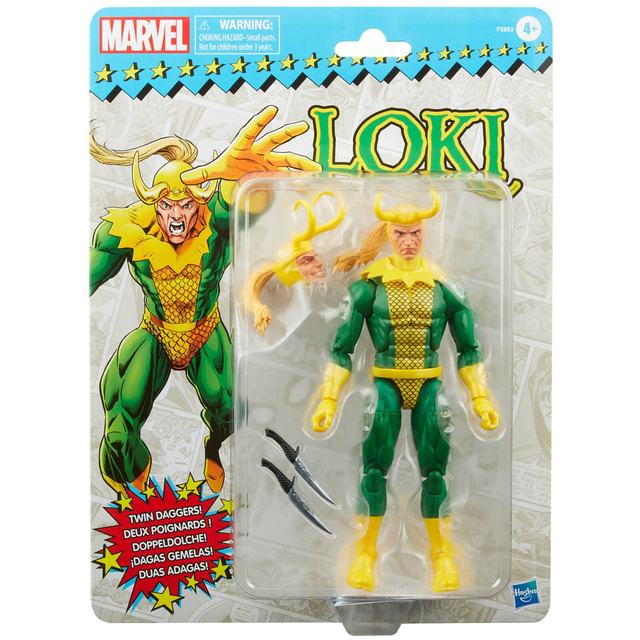 Marvel Legends: Retro Loki 6inch Figure