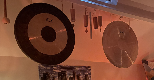 Bon cadeau Massage sonore et vibratoire aux gongs 45 Mn