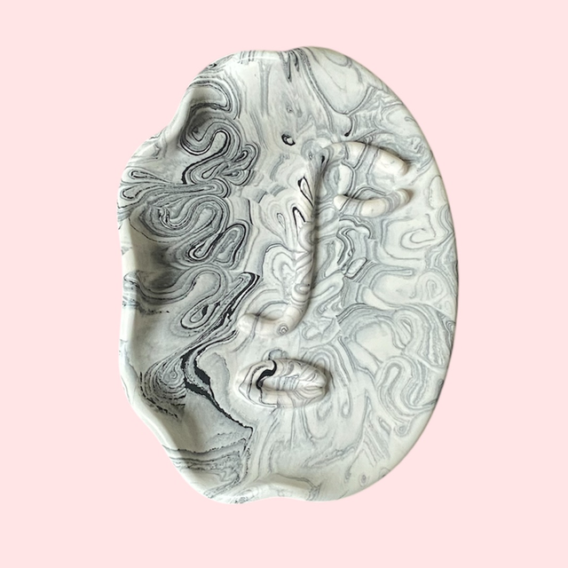 Assiette à bijoux visage 