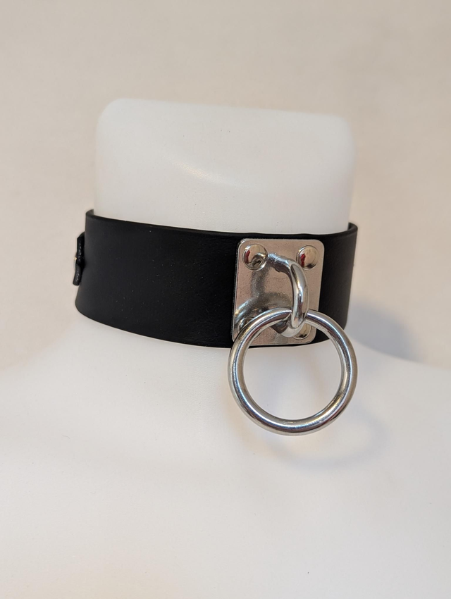 Collier "Thor" sans spikes en Biothane. 