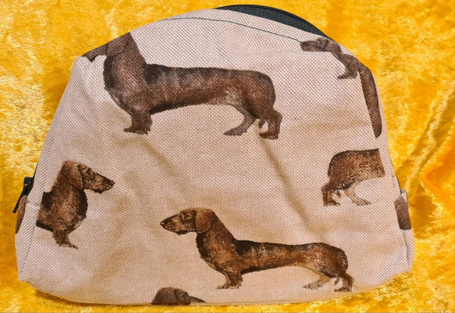 Kleine Rauhhaardackel Tasche 