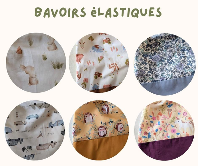Bavoir enfant élastique