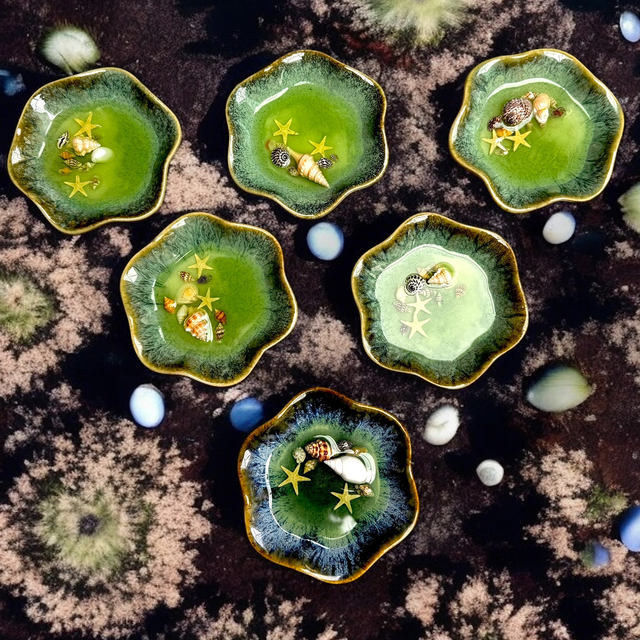 Rock pool trinket dish