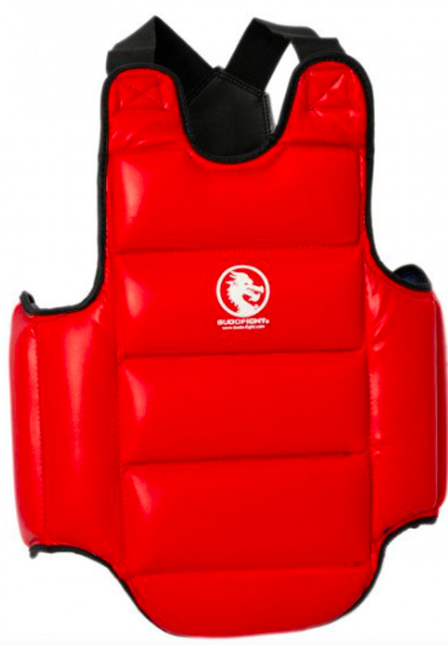 Plastron Karaté réversible FFK