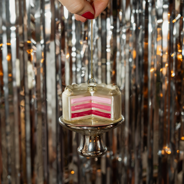 Gender reveal taart roze