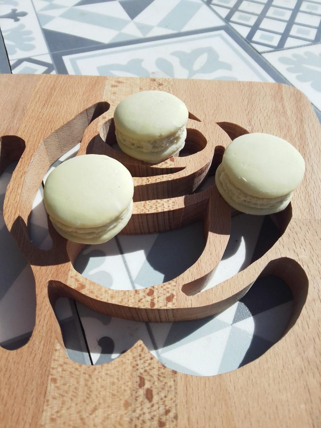 Lot de 3 fondants &quot;macaron&quot;