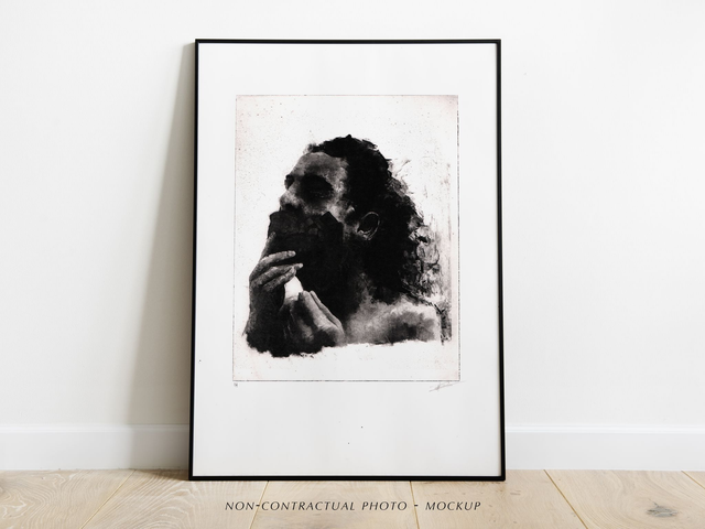 Fine art etching / Not framed / Portrait IX