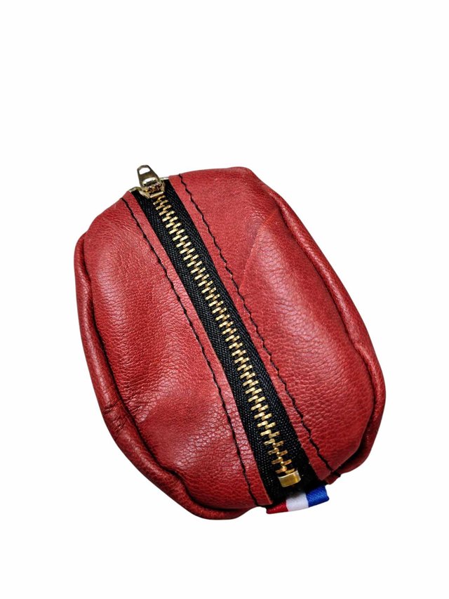 Bourse grain de café - Rouge vintage