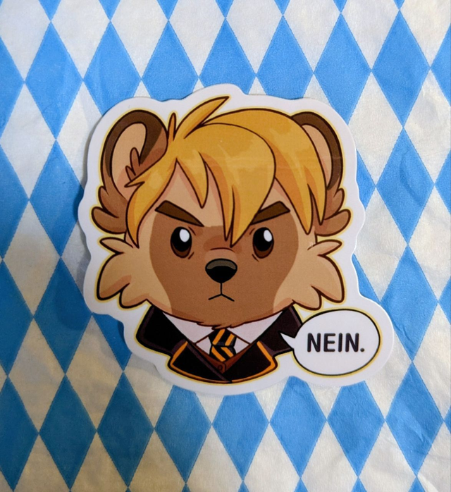 Nein sticker