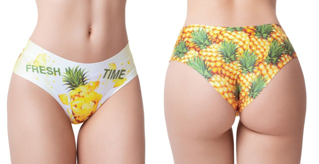 Memème FRESH SUMMER PINEAPPLE Slip S