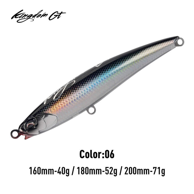 🎣 Leurre KINGDOM GT Pencil 160F – Hellfire – 40g