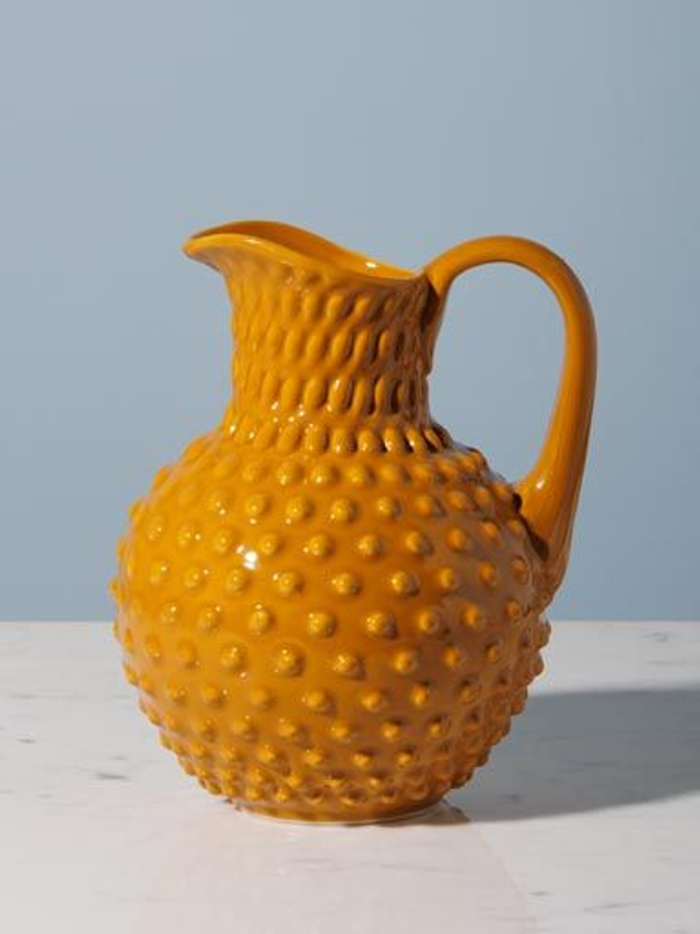 Pichet OCRE pointe diamant