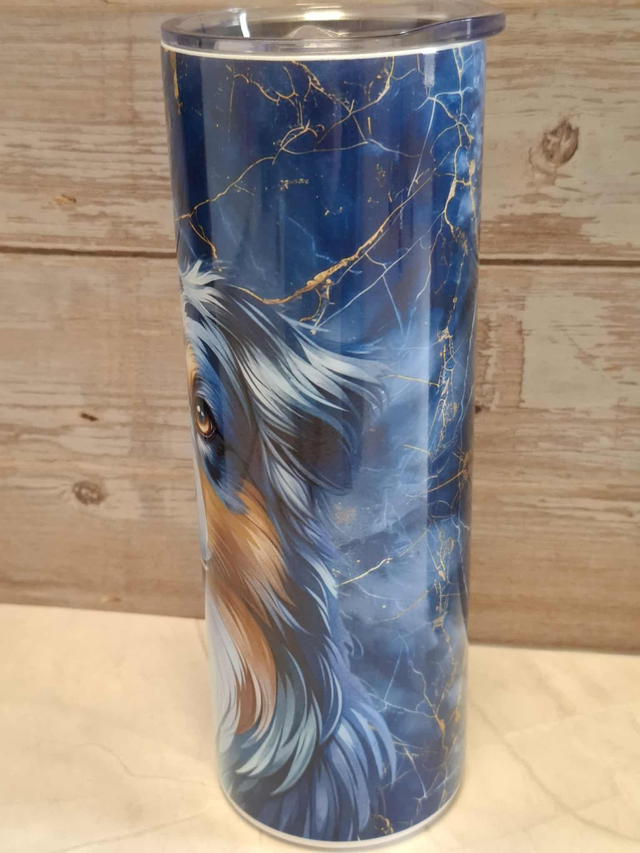 Gourde Canette berger australien