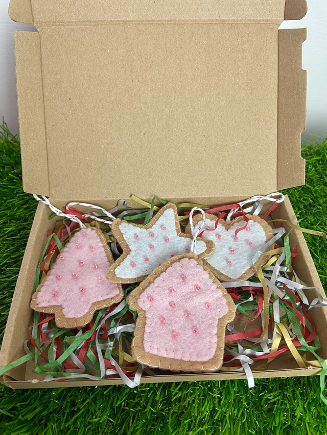 Christmas cookie decorations.