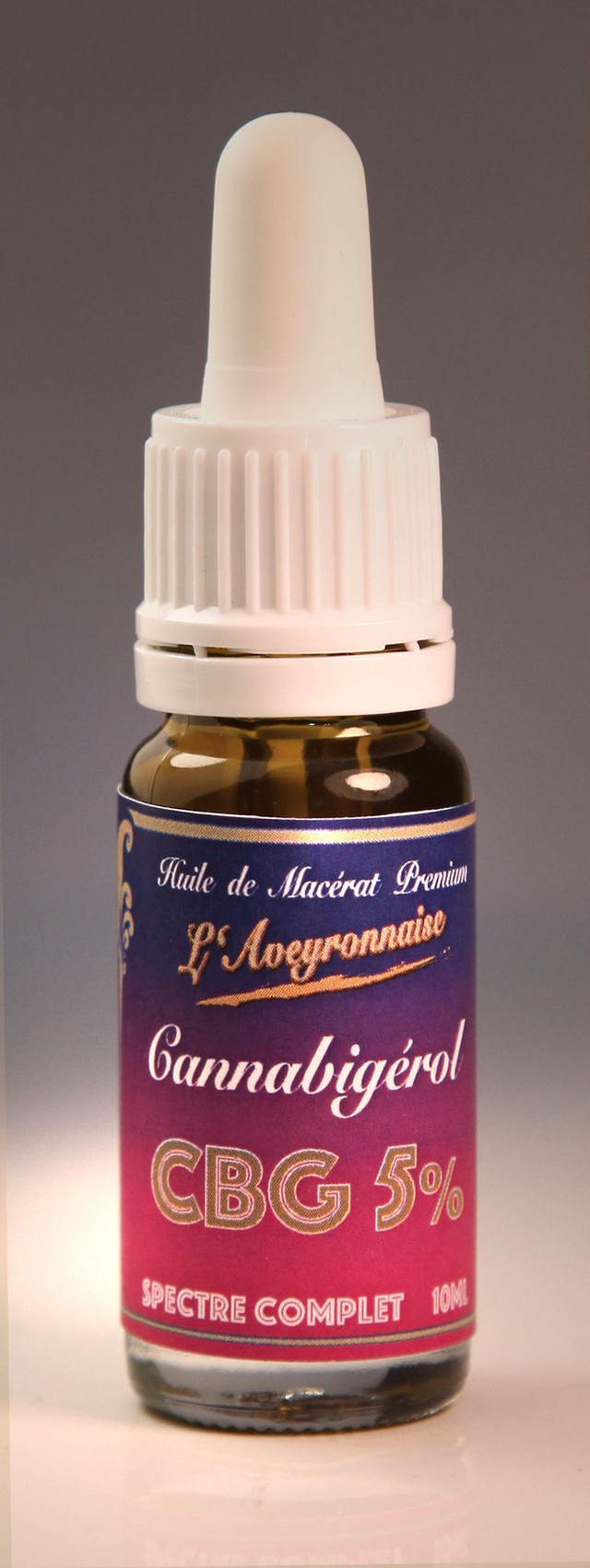 Macérât Huile Cannabigérol CBG 5% 10ml