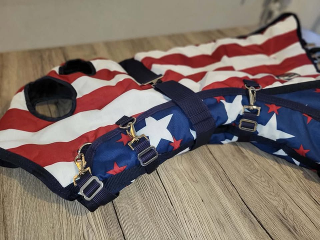 Hood / couvre-cou + tête USA Stars - taille M - 350r - Neuf