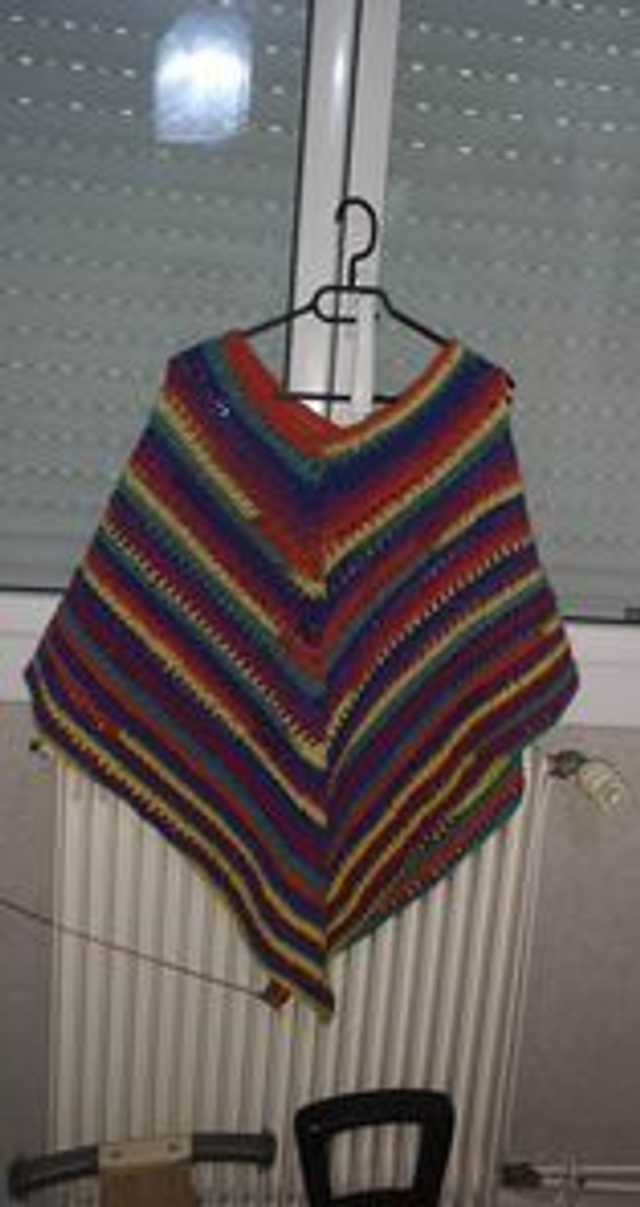 Pancho en crochet 