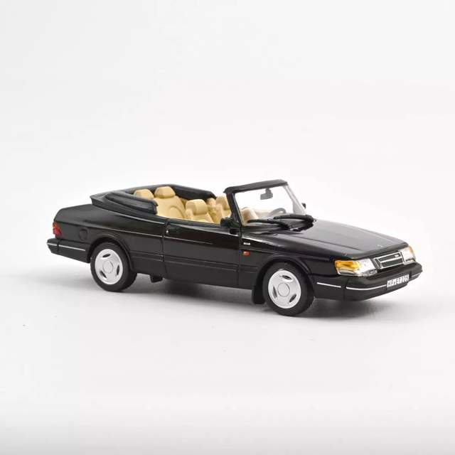 Saab 900 Cabriolet Black (1992) Norev 1:43