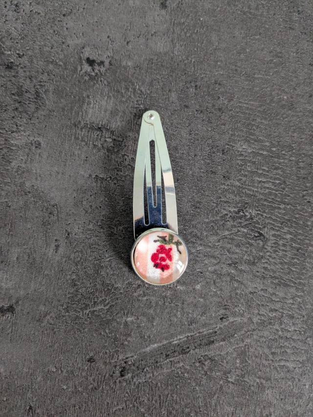 Barrette cabochon