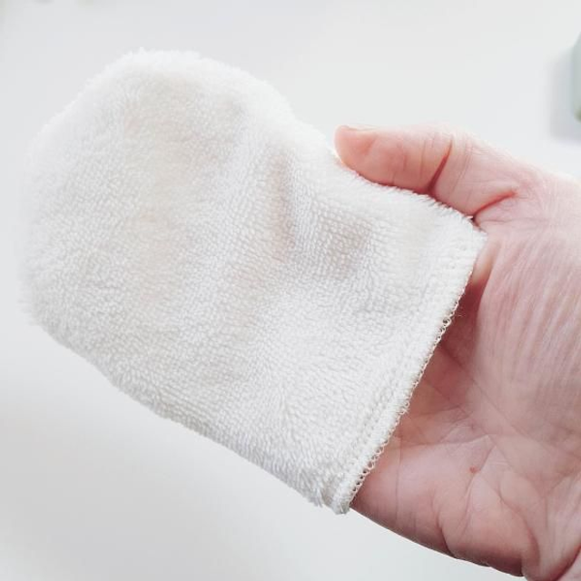 lot 2 gants lavable en bambou