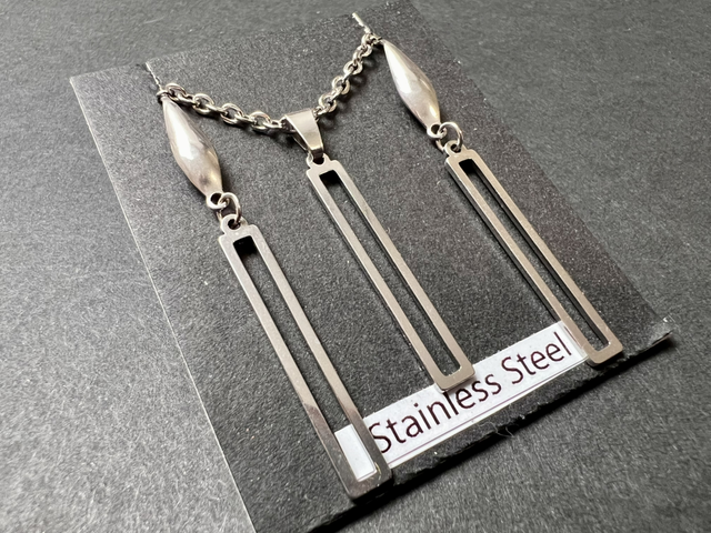 Rectangle Jewellery Set | Stainless Steel