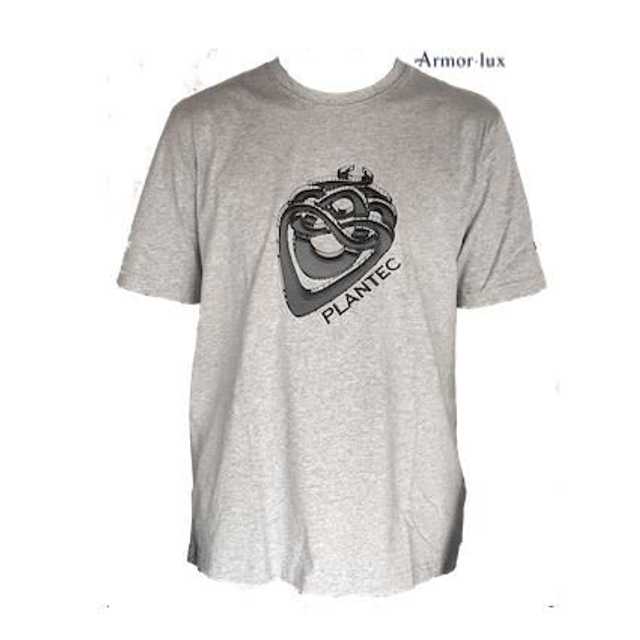 T-shirt Homme Gris Chiné