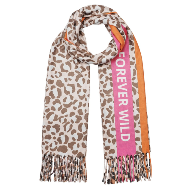 Sjaal panter dun