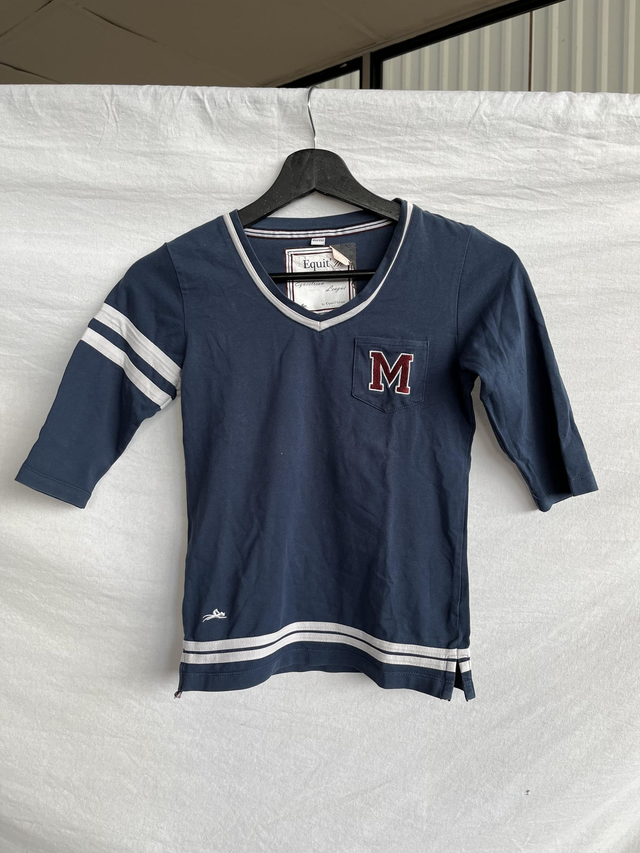 T-shirt Equithème Bleu 12 ans