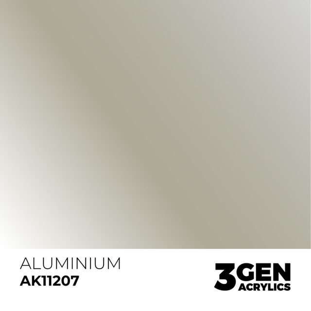 3rd Gen. Acrylics 207 Aluminium