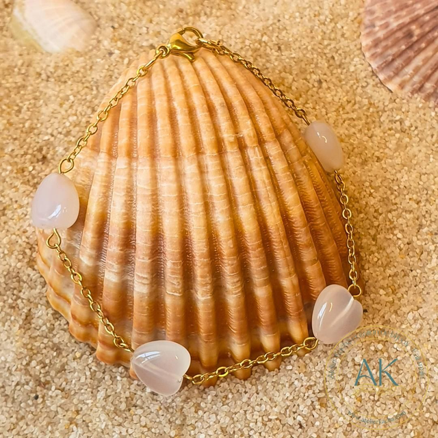 Bracelet Cœur d&#039;Agate