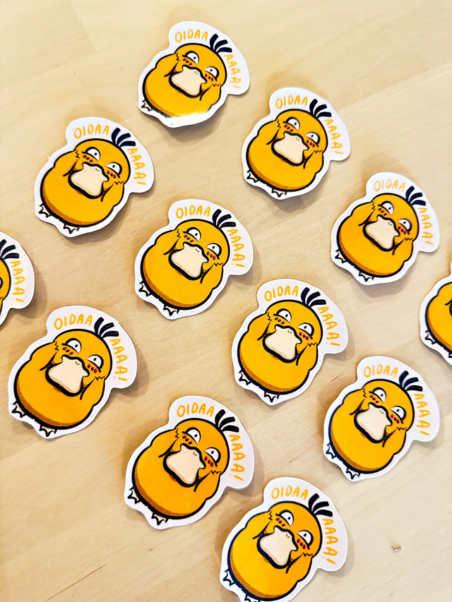 &quot;oidaaa&quot; Enton/Psyduck