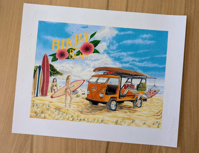 VW Combi – Bikini Beach