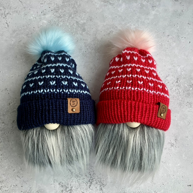 Fairisle gnome (standard - 28cm)