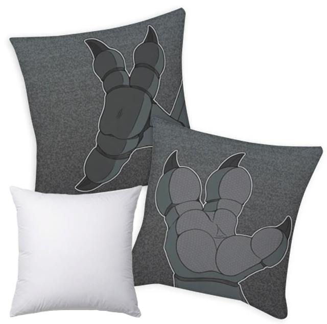 Pillow 35x35 cm - Synth paws