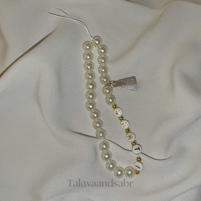 Porte Clé Tasbih - Personnalisée avec votre prénom 