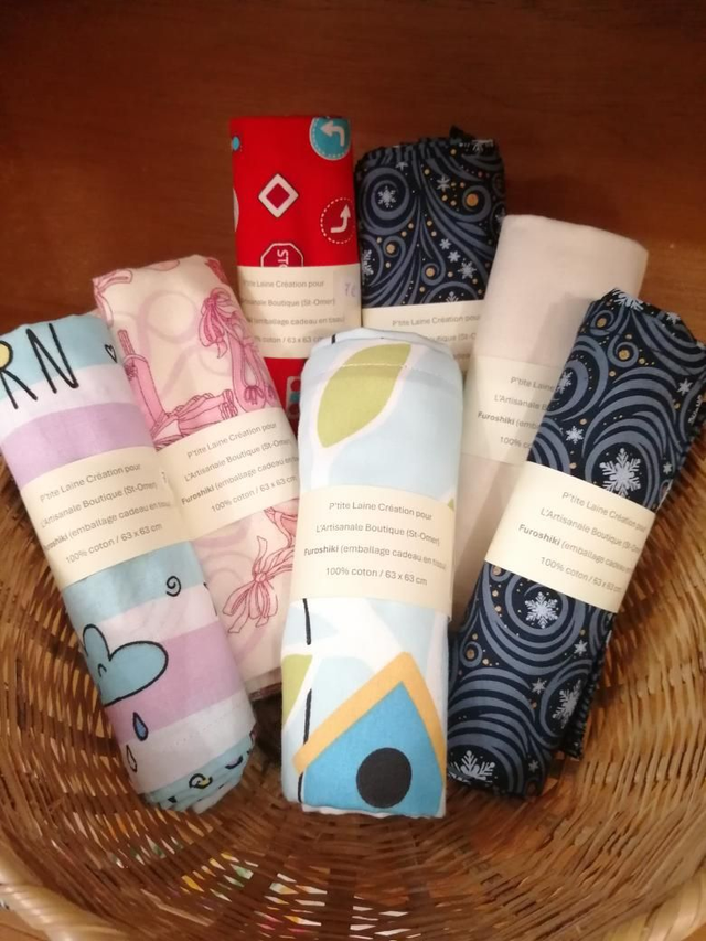 Furoshiki (emballage cadeau en tissu)