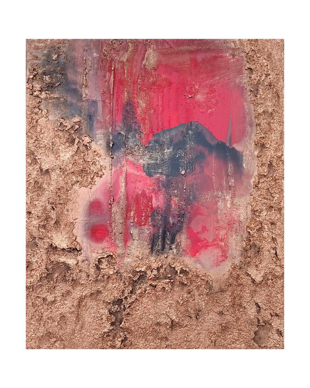 &quot;Going back to that night&quot; - 46 x 55 cm