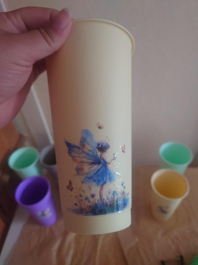 Yellow Fairy Cold Cup
