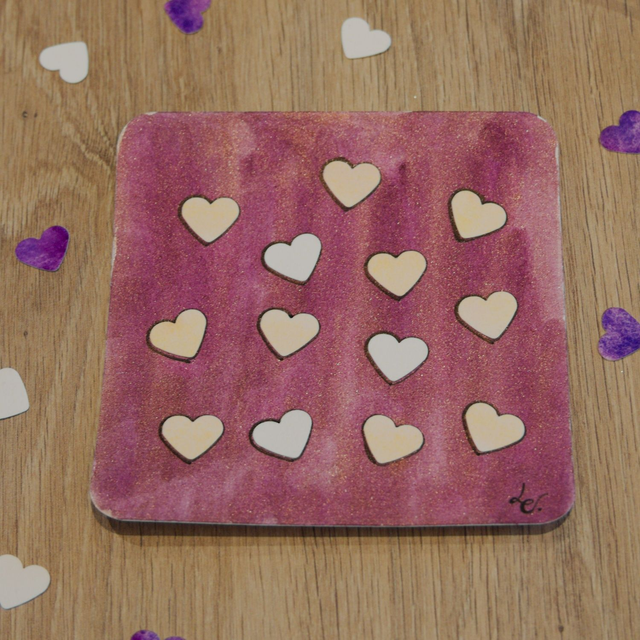 Carte décorative - Mon coeur