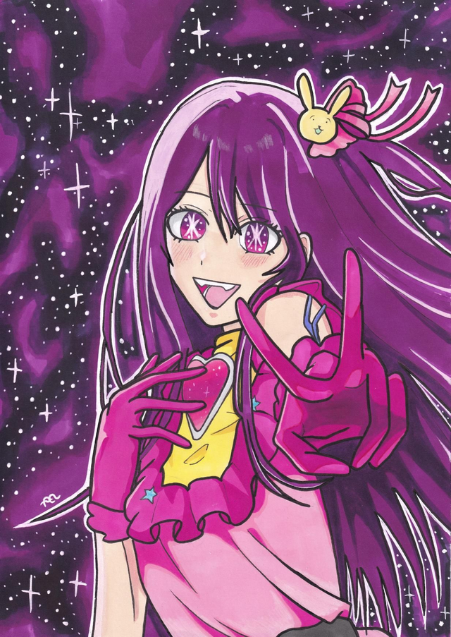 Print Oshi no Ko - Ai Hoshino 