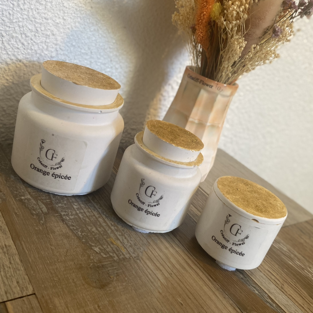 Bougie 100% fait main 