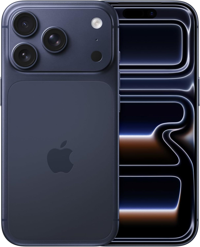 Apple iPhone 17 Pro Max 256 Go : Écran 6,3 pouces avec ProMotion jusqu’à 120 Hz, Puce A19 Pro, Autonomie prodigieuse, Système caméra Pro Fusion