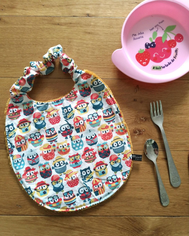 Bavoir 1er repas bébé