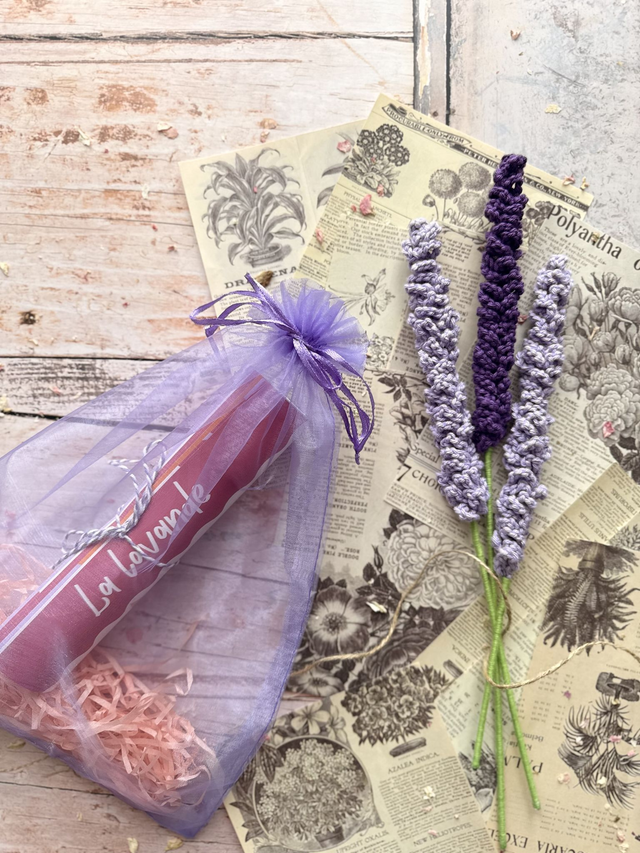 Kit bouquet – trois lavandes