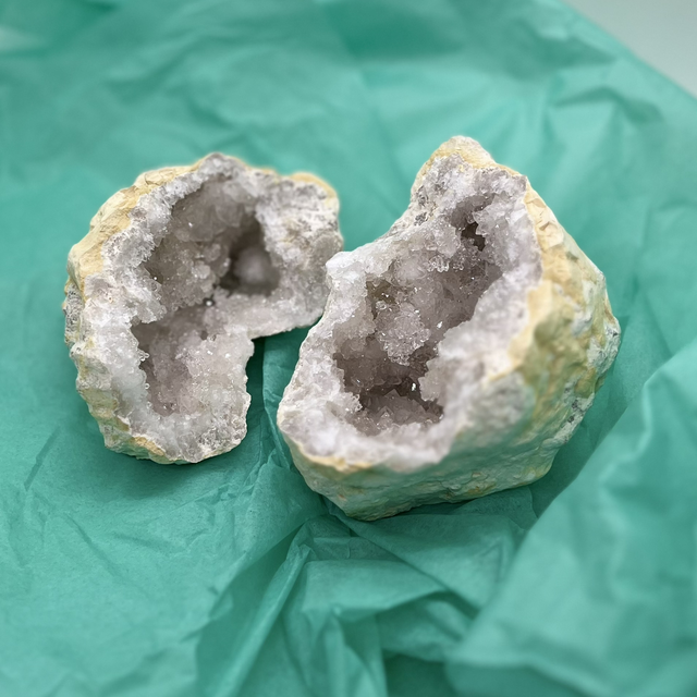 Z- Géode de cristal de roche