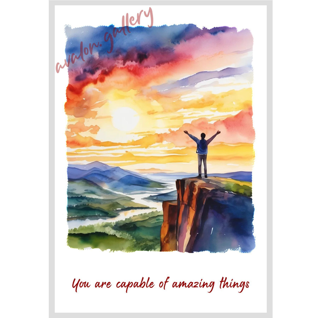 08. You are capable of amazing things