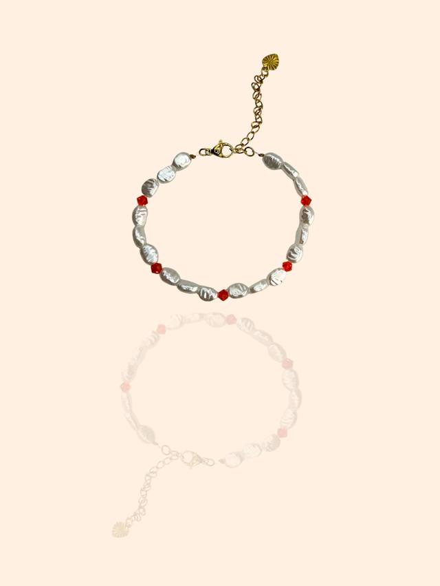Bracelet « MARA » rouge