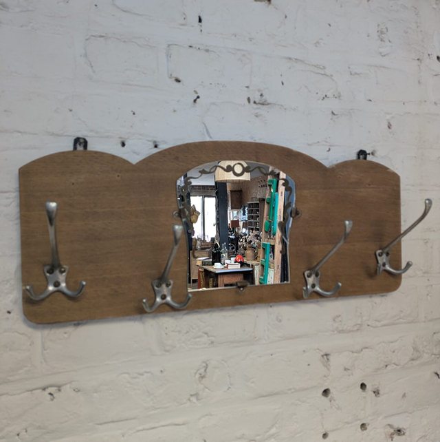 Porte manteau avec miroir